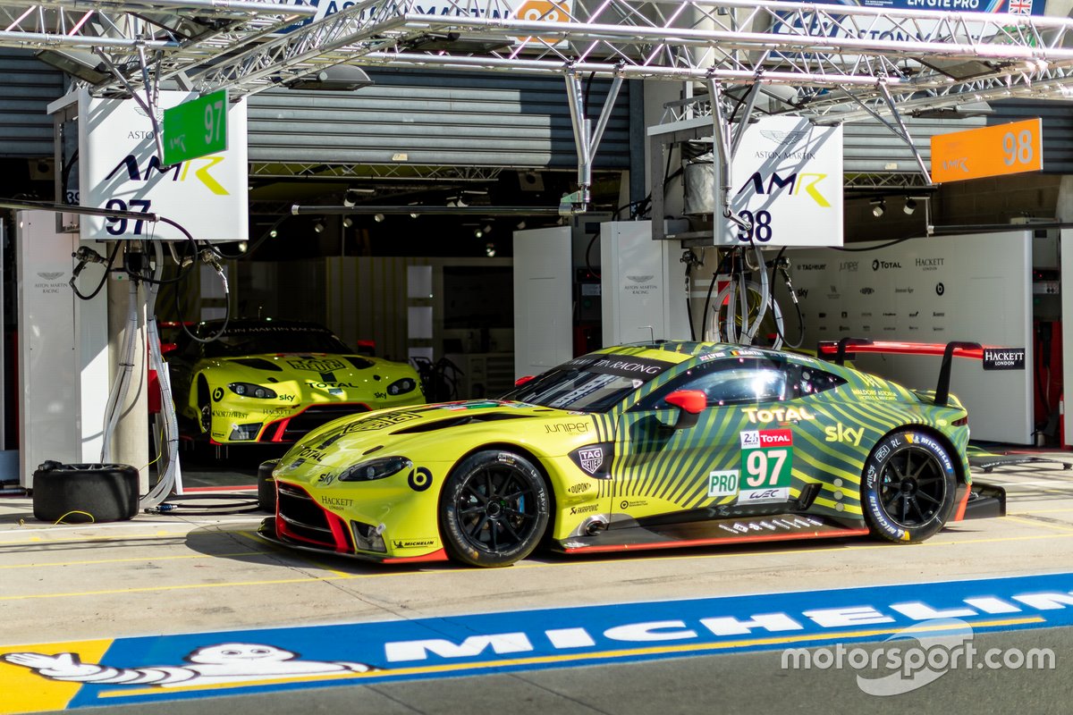 # 97 Aston Martin Racing - Aston Martin Vantage AMR: Alex Lynn, Maxime Martin, Harry Tincknell 