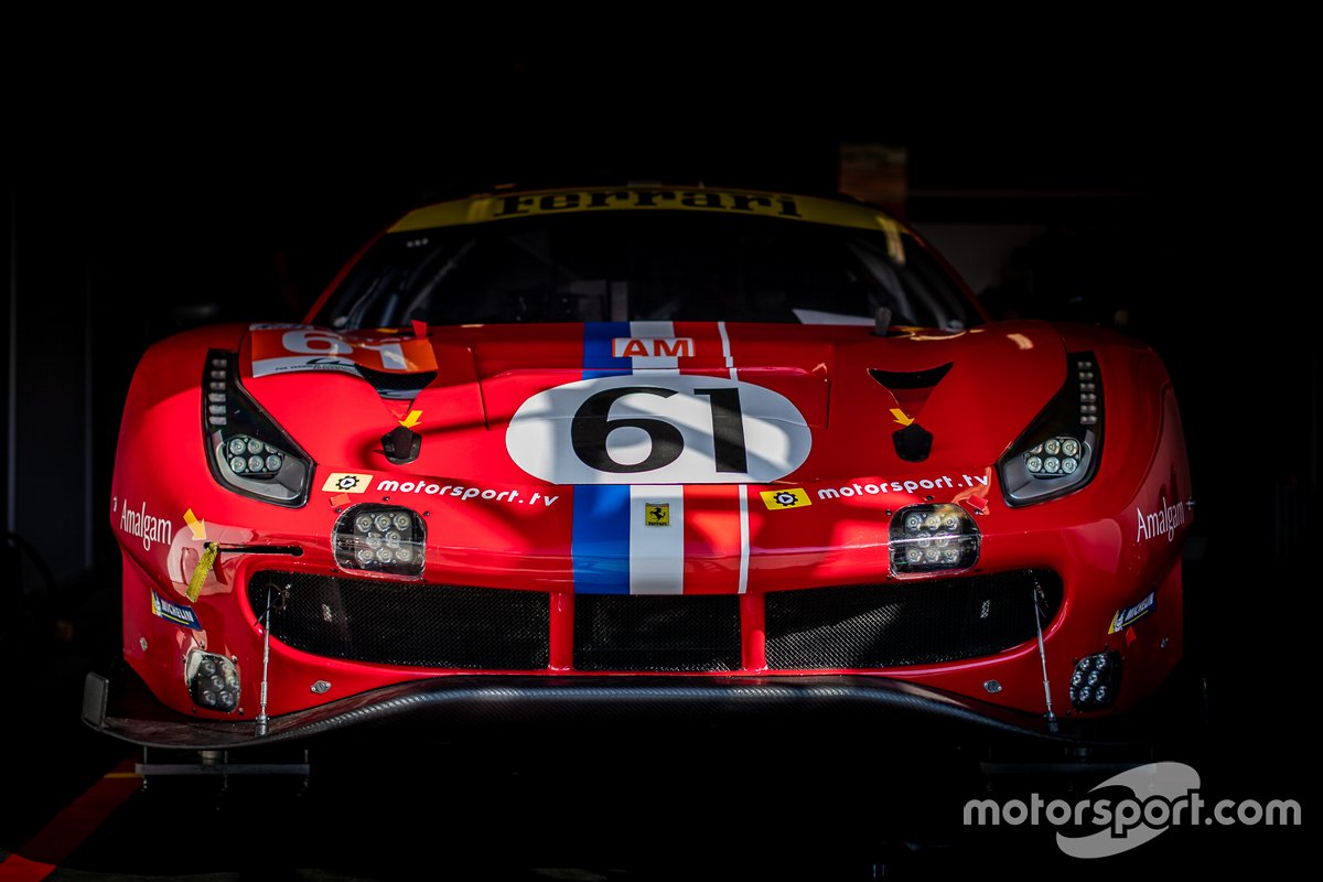 # 61 Luzich Racing - Ferrari 488 GTE Evo: Francesco Piovanetti, Oswaldo Negri, Come Ledogar 