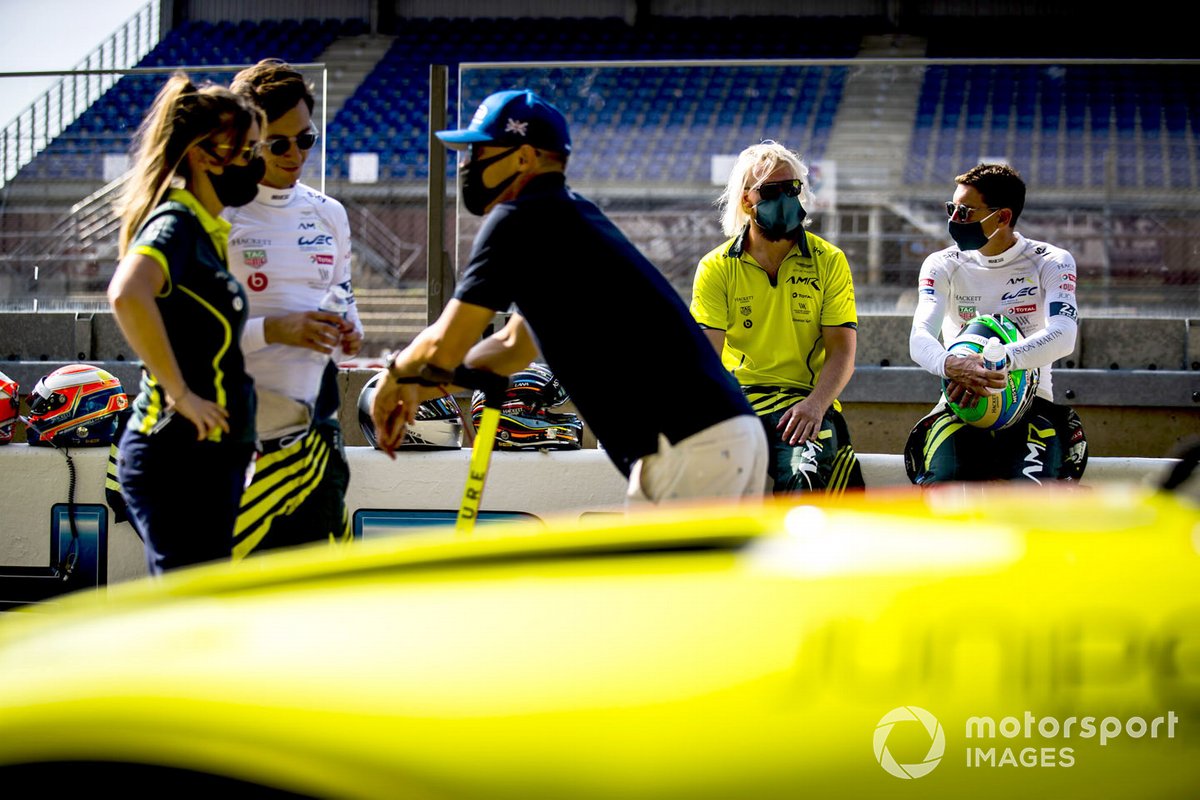 Aston Martin Vantage AMR # 97 Aston Martin Racing: Alex Lynn, Maxime Martin, Harry Tincknell