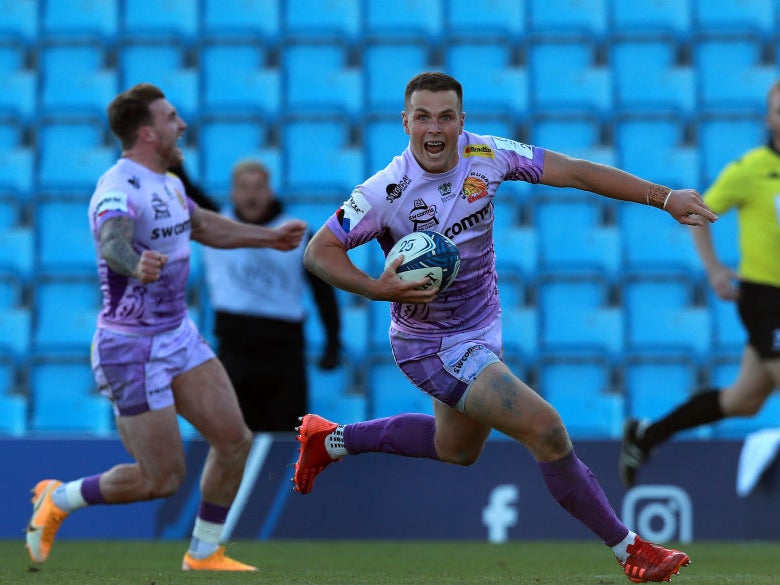 Joe Simmonds mène Exeter Chiefs à la finale de la Coupe des champions lors d’une victoire de déclaration sur Toulouse