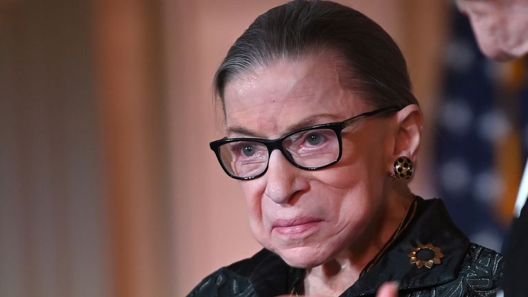 Juge de la Cour suprême Ruth Bader Ginsburg
