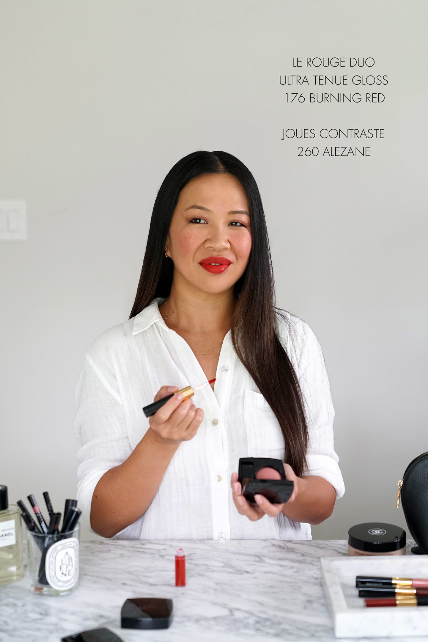 Chanel Le Rouge Duo Ultra Tenue Gloss 176 Burning Red