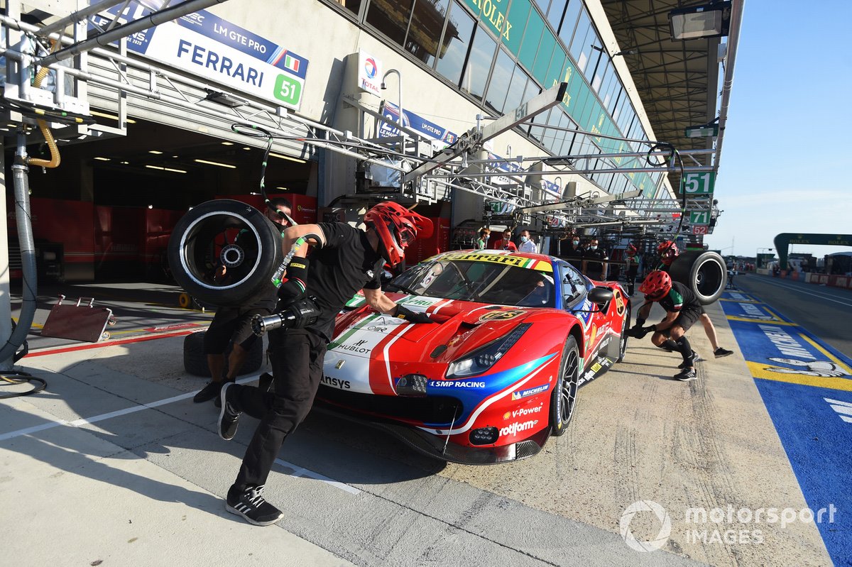 # 51 AF Corse Ferrari 488 GTE EVO: Alessandro Pier Guidi, James Calado, Daniel Serra