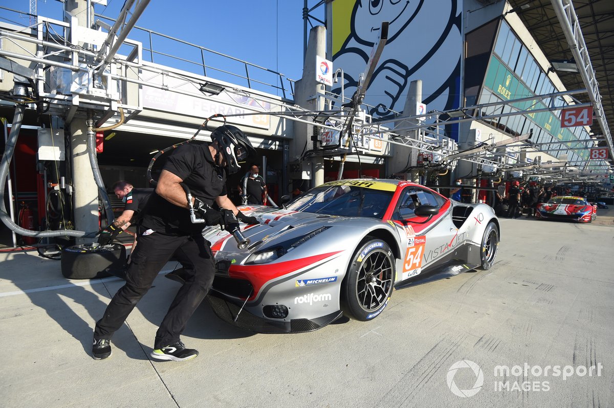 # 54 AF Corse Ferrari 488 GTE EVO: Thomas Flohr, Francesco Castellacci, Giancarlo Fisichella
