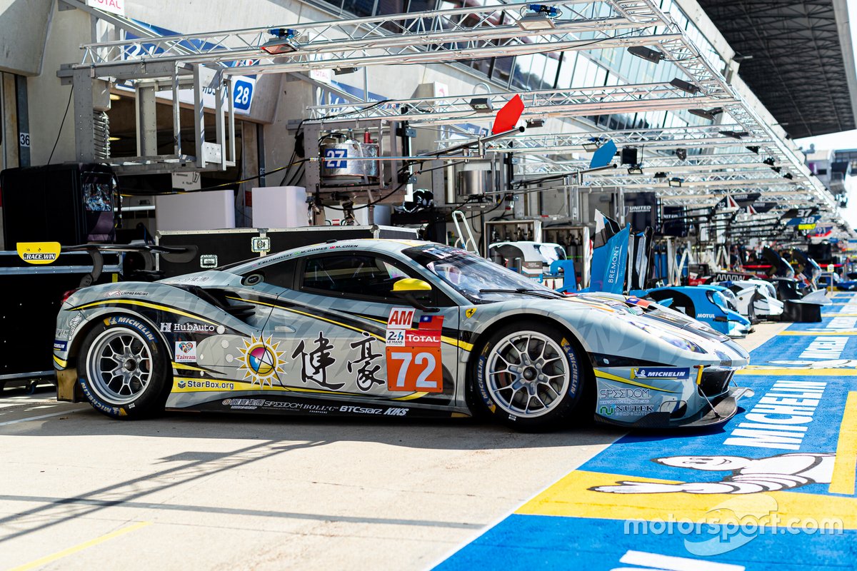 # 72 Hub Auto Racing - Ferrari 488 GTE Evo: Morris Chen, Tom Blomqvist, Marcos Gomes