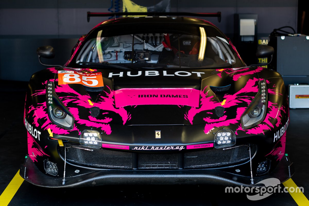 # 85 Iron Lynx - Ferrari 488 GTE Evo: Manuela Gostner, Rahel Frey, Michelle Gatting