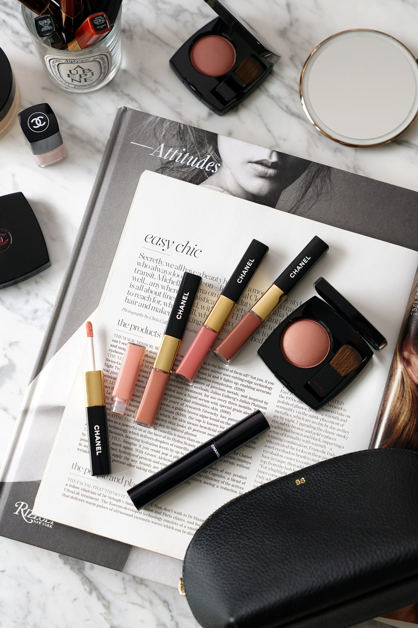 Nouveau Chanel Le Rouge Duo Ultra Tenue Gloss et Joues Contraste Powder Blushes