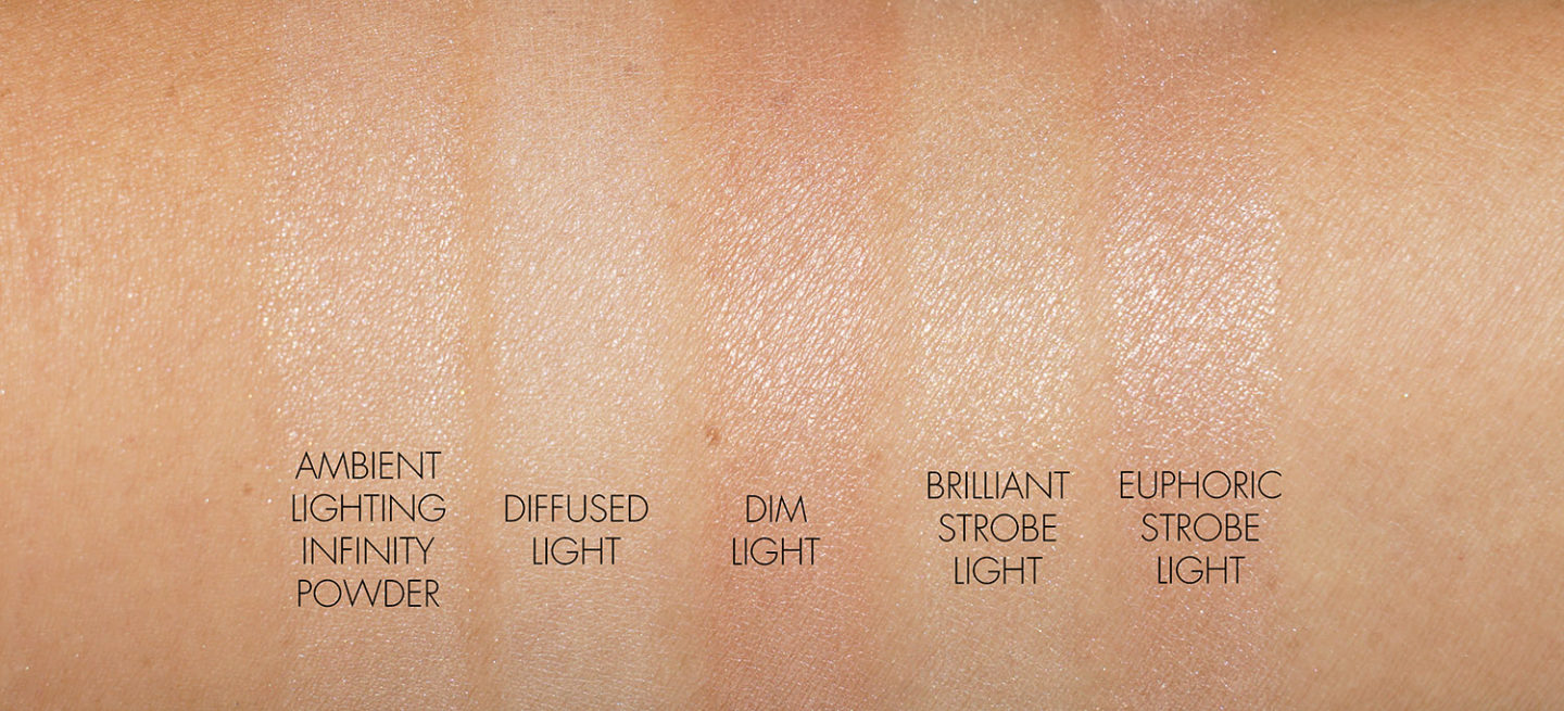Échantillons de poudre Infinity pour éclairage ambiant Hourglass