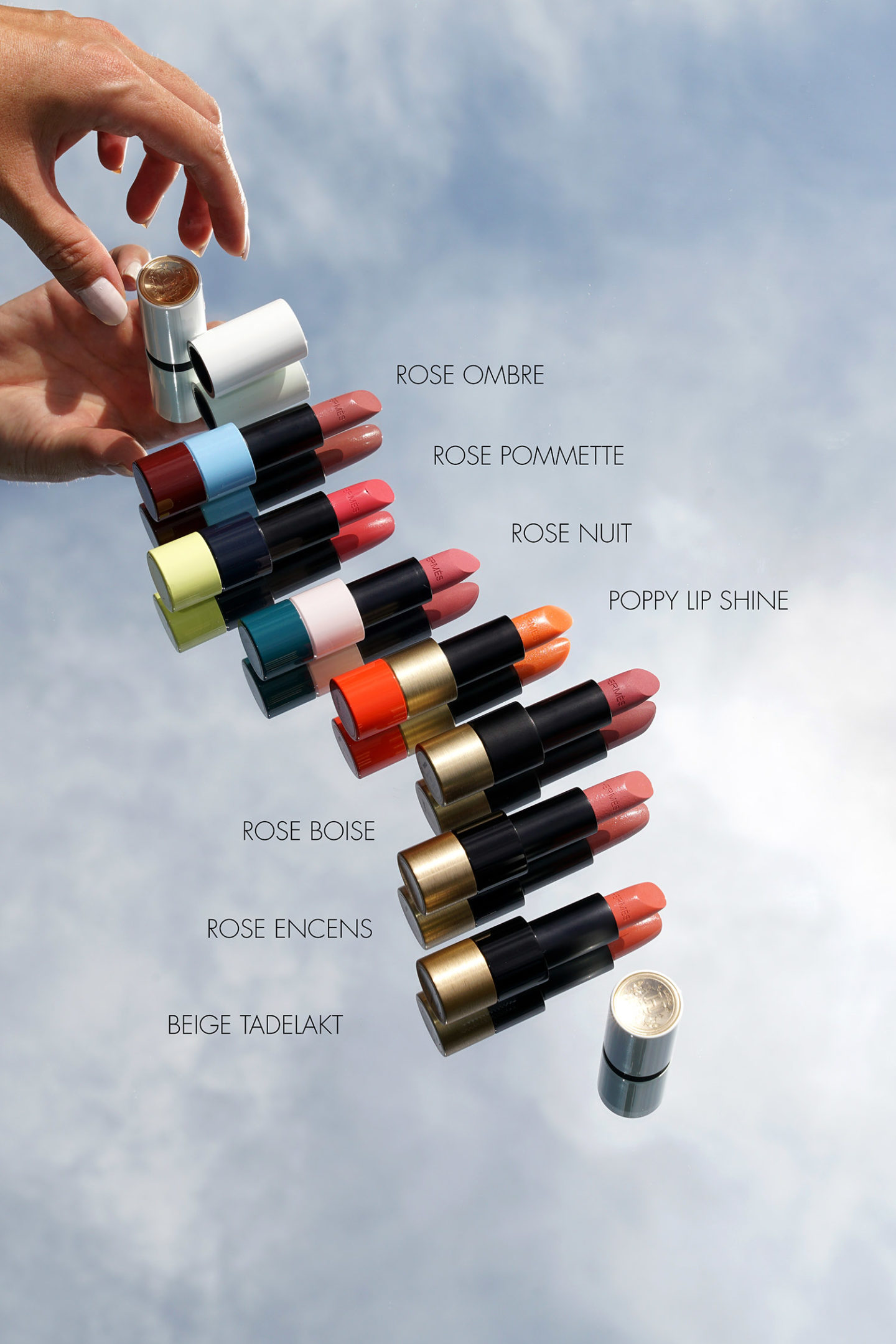 Hermes Lipstick Review Couleurs neutres | Sabrina The Beauty Look Book