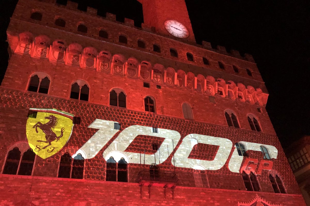 Ambiance de célébration du 1000e GP Ferrari