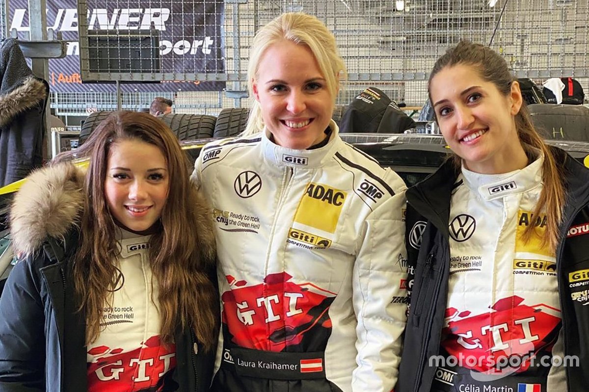 Laura Kraihamer, Célia Martin et Carrie Schreiner, Giti Tire et WS Racing