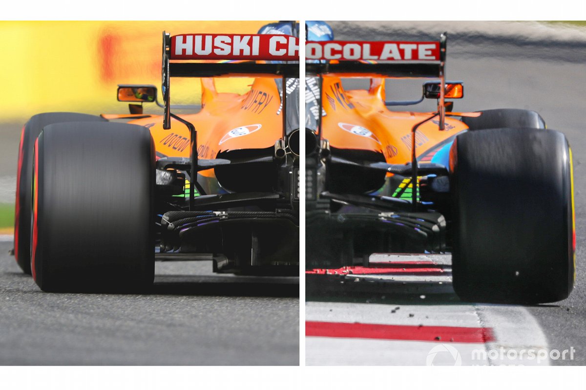 McLaren MCL35 arrière