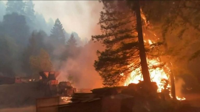 Donald Trump a déclaré une catastrophe majeure en Californie, les incendies de forêt ayant détruit près d'un million d'acres de terres la semaine dernière.