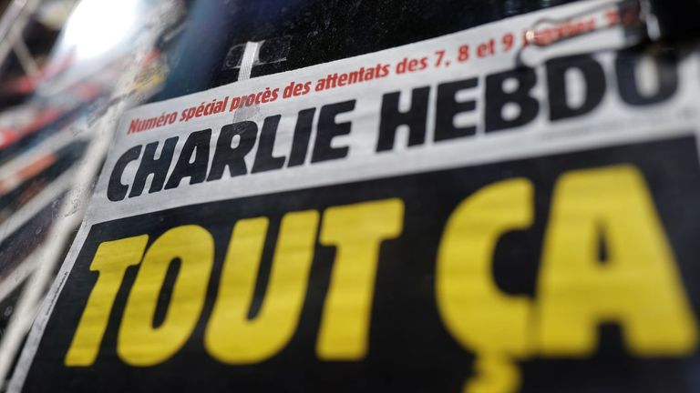 La première page de Charlie Hebdo le jour de l'ouverture du procès 