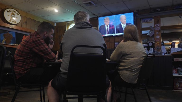 Regarder le débat présidentiel en Pennsylvanie