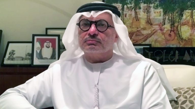 Dr Anwar Gargash, Ministre d'État des Affaires étrangères des Émirats arabes unis