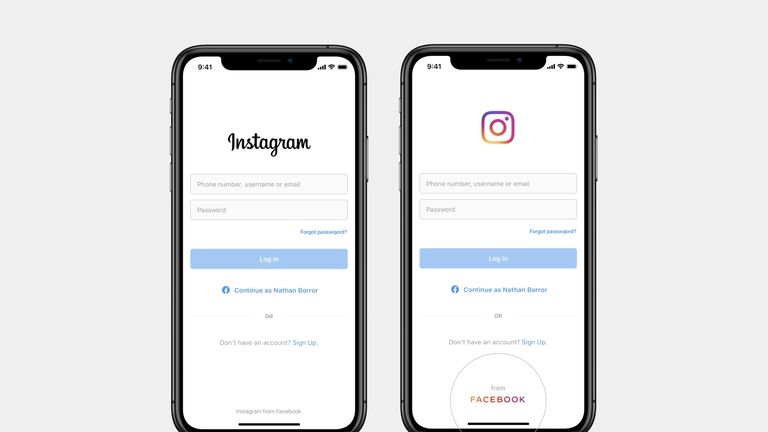 Comment la marque apparaîtra sur les applications appartenant à Facebook