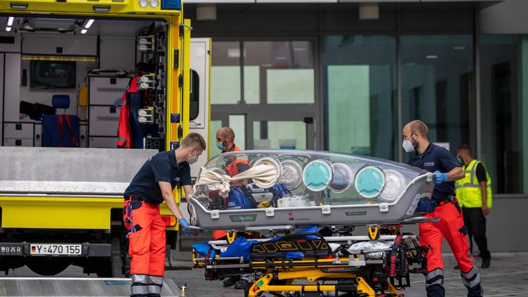 Alexei Navalny a été transféré dans un hôpital de Berlin