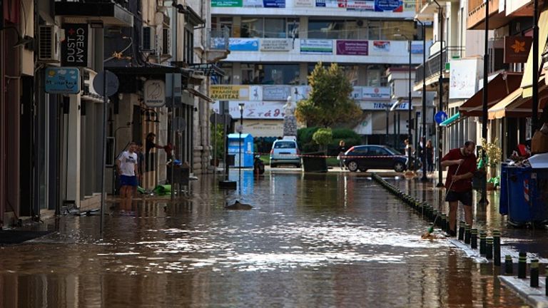 Les habitants de Karditsa ont été particulièrement touchés et font maintenant face à un grand nettoyage