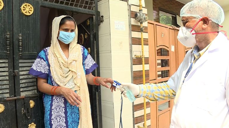 Une femme est interrogée à Ghaziabad
