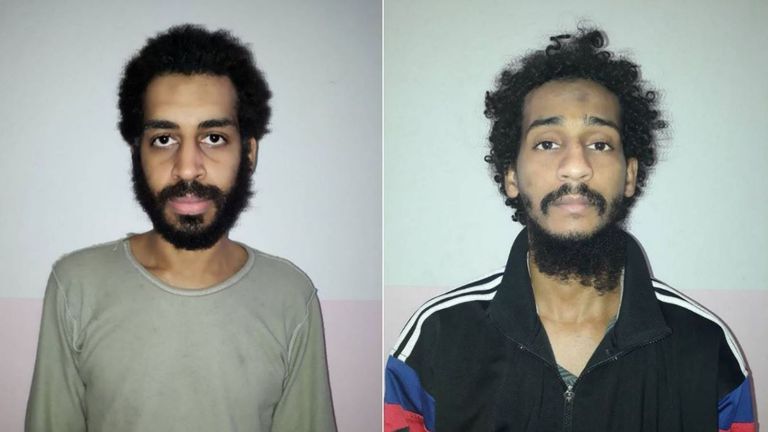 Alexanda Kotey (à gauche) et Shafee Elsheikh