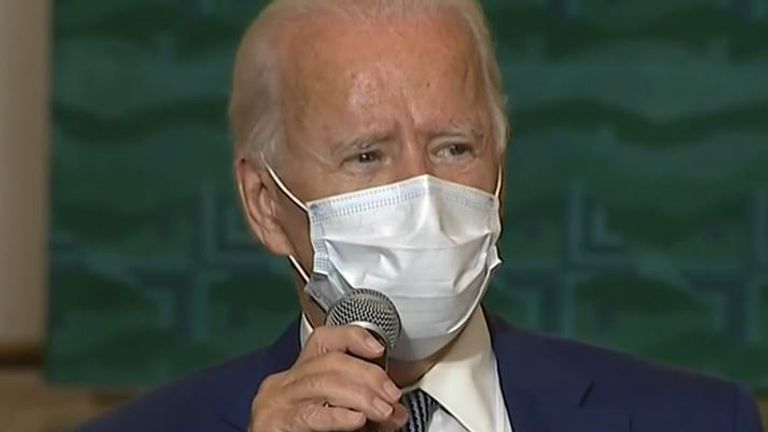 Joe Biden parle de sa conversation avec Jacob Blake