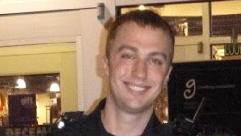 L'agent Rusten Sheskey a été mis en congé administratif Pic: Département de police de Kenosha
