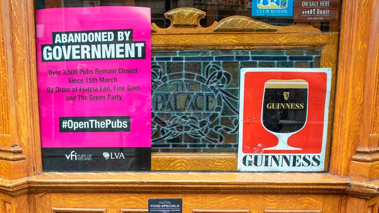 Le gouvernement irlandais a admis que le secteur de l'hôtellerie sera le plus durement touché par les nouvelles restrictions