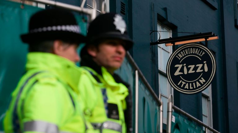 Des traces d'agent neurotoxique ont également été trouvées au restaurant Zizzi de Salisbury
