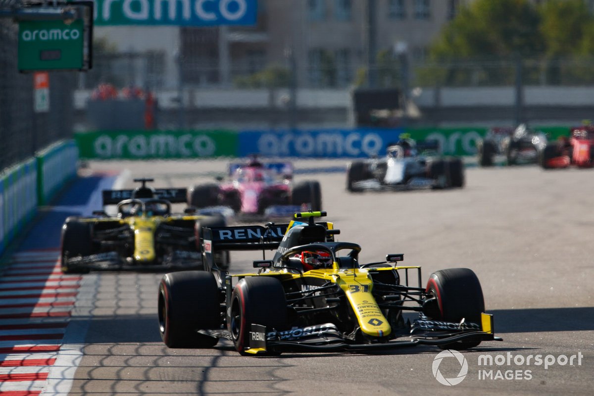 Esteban Ocon, Renault F1 Team RS20