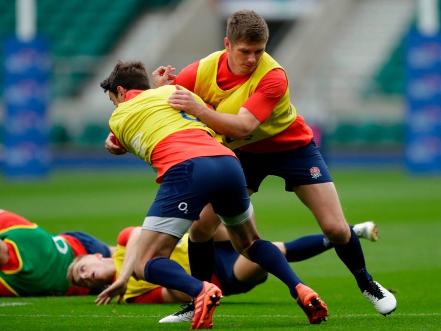 Owen Farrell subit un entraînement supplémentaire au plaquage après un carton rouge et une suspension de cinq semaines