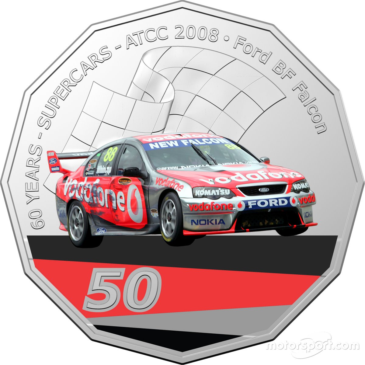 Pièces de monnaie Royal Australian Mint Supercars