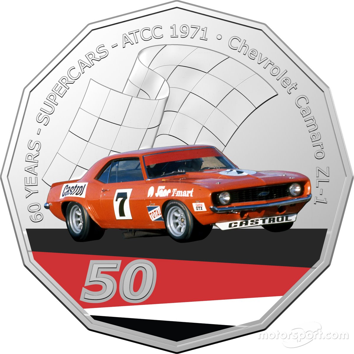 Pièces de monnaie Royal Australian Mint Supercars