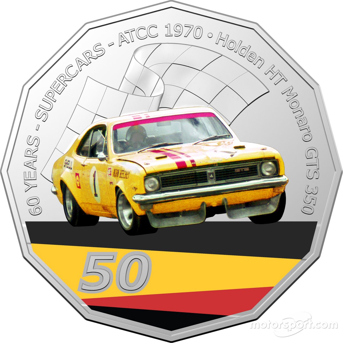 Pièces de monnaie Royal Australian Mint Supercars