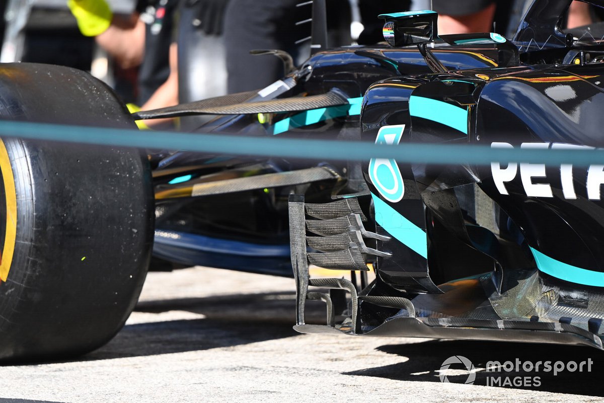 Détail technique Mercedes