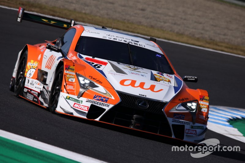 Lexus LC500 n ° 36 de l'équipe Tom: Yuhi Sekiguchi, Kazuki Nakajima 