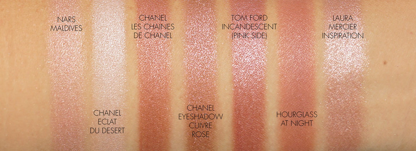 Comparaisons d'échantillons Chanel Les Chaines de Chanel