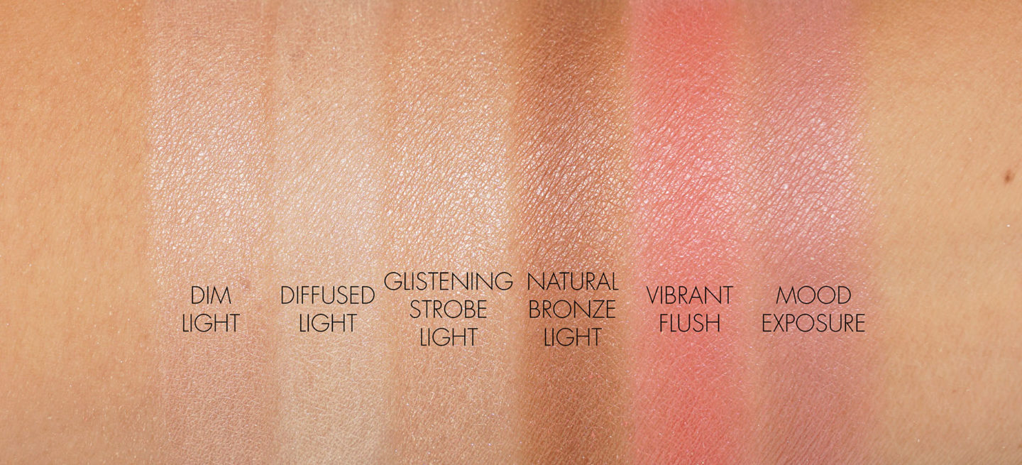 Hourglass Cosmetics Éclairage ambiant Modifier les échantillons de palette de sculpture | Le Look Book Beauté
