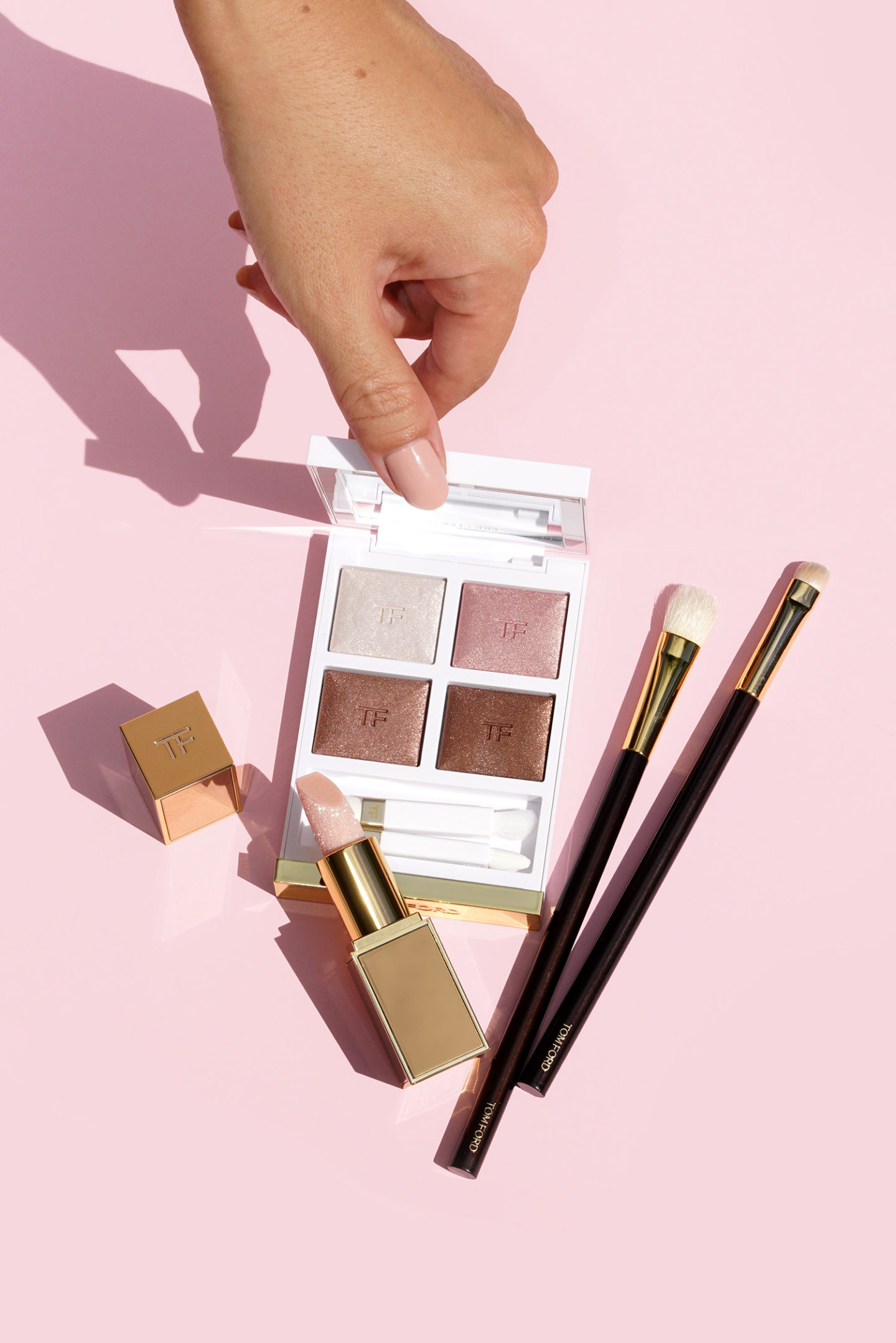 Tom Ford First Frost Eyeshadow Quad and Balm Frost | Le Look Book Beauté