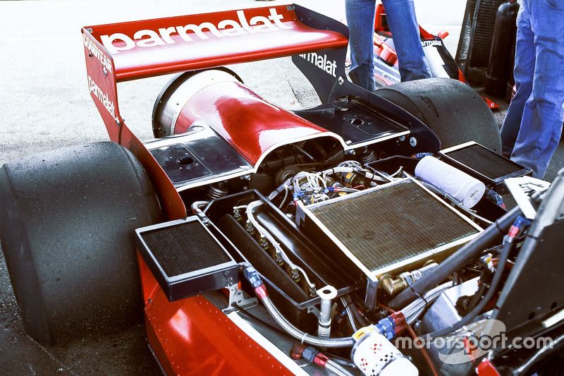 L'arrière de la voiture de fan Brabham BT46B Alfa Romeo de Niki Lauda. 