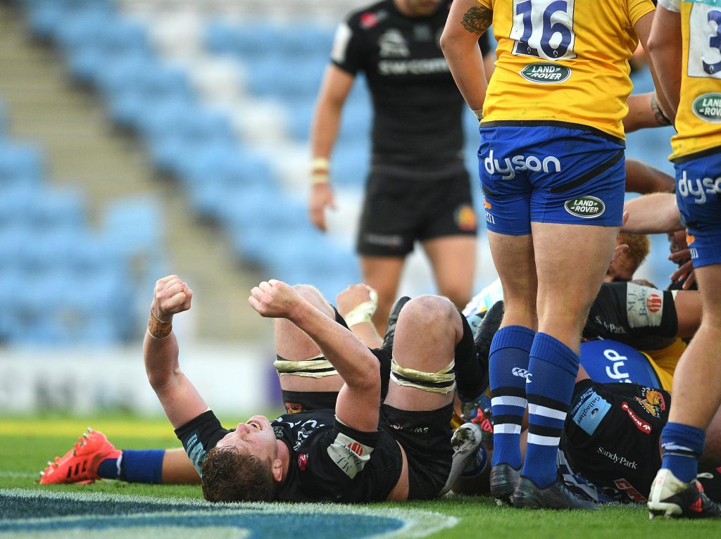 Les Chiefs d’Exeter écrasent Bath pour organiser la finale de la Premiership contre les Wasps