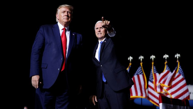 Donald Trump et Mike Pence