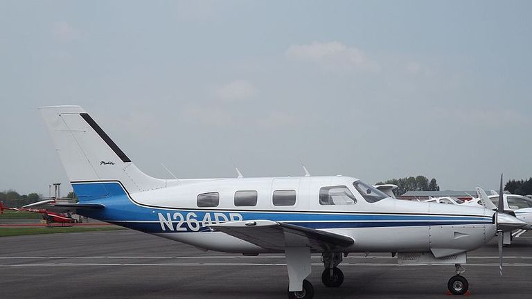 L'avion d'Emiliano Sala en 2016. Photo du fichier: James