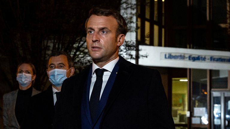 Le président français Emmanuel Macron a promis d'intensifier l'action contre l'extrémisme islamiste