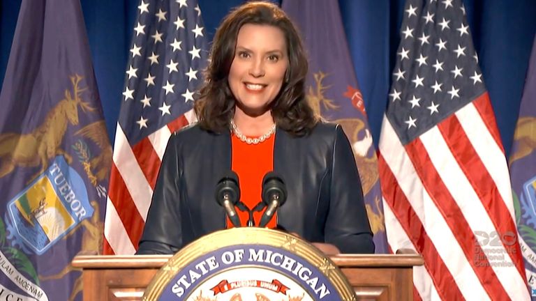 Six hommes ont été accusés d'avoir comploté pour kidnapper le gouverneur du Michigan Gretchen Whitmer