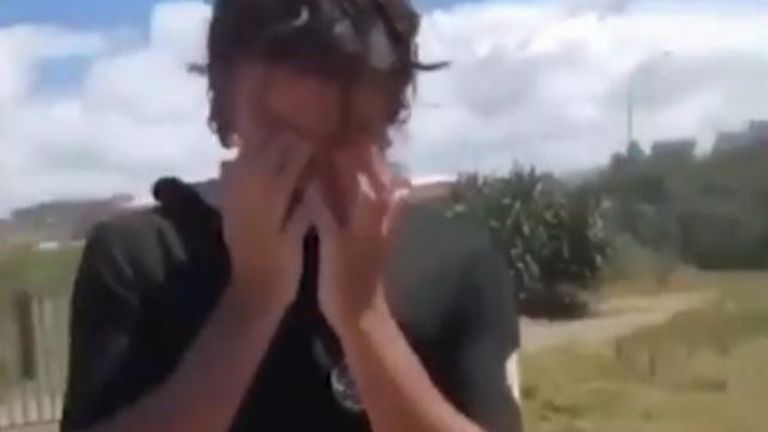 Matt Wilkinson dit que son `` cœur s'est serré '' quand il a vu les images