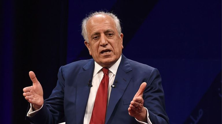 L'envoyé américain Zalmay Khalilzad