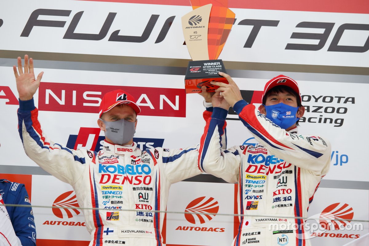 Yuichi Nakayama, Heikki Kovalainen （# 39 DENSO KOBELCO SARD GR Supra）