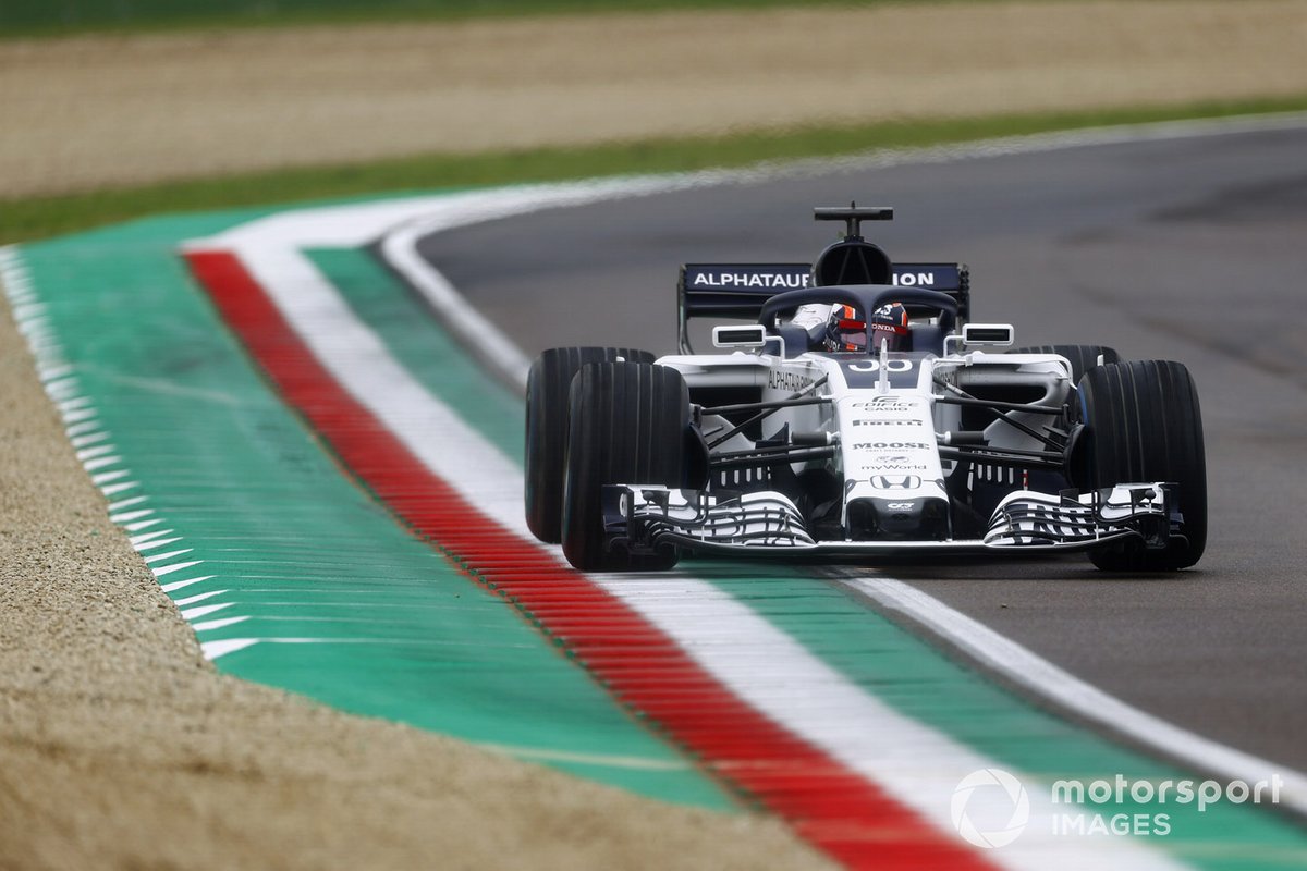 Yuki Tsunoda, Honda Formula Dream Project, teste l'AlphaTauri