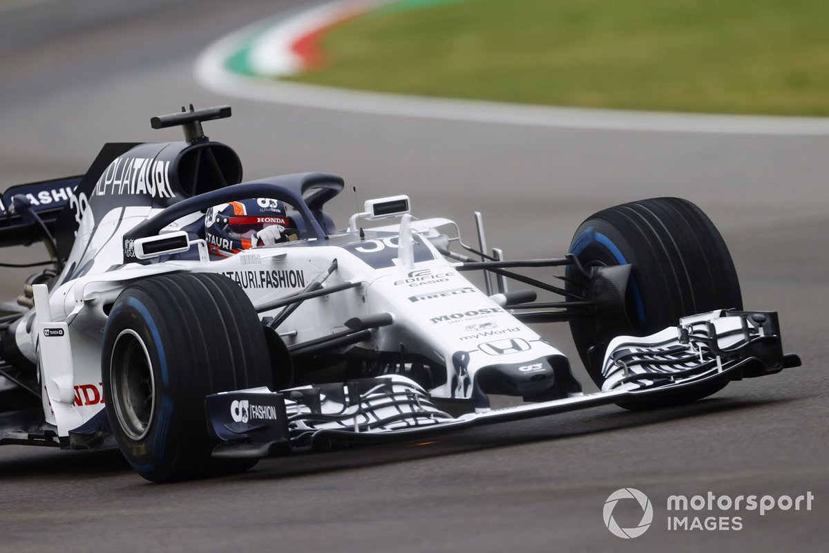 Yuki Tsunoda, Honda Formula Dream Project, teste l'AlphaTauri